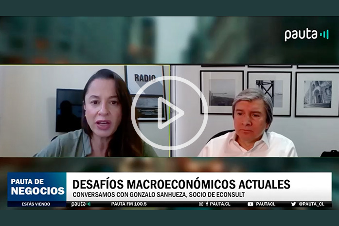 Gonzalo Sanhueza, socio de Econsult conversó sobre los desafíos macroeconómicos actuales